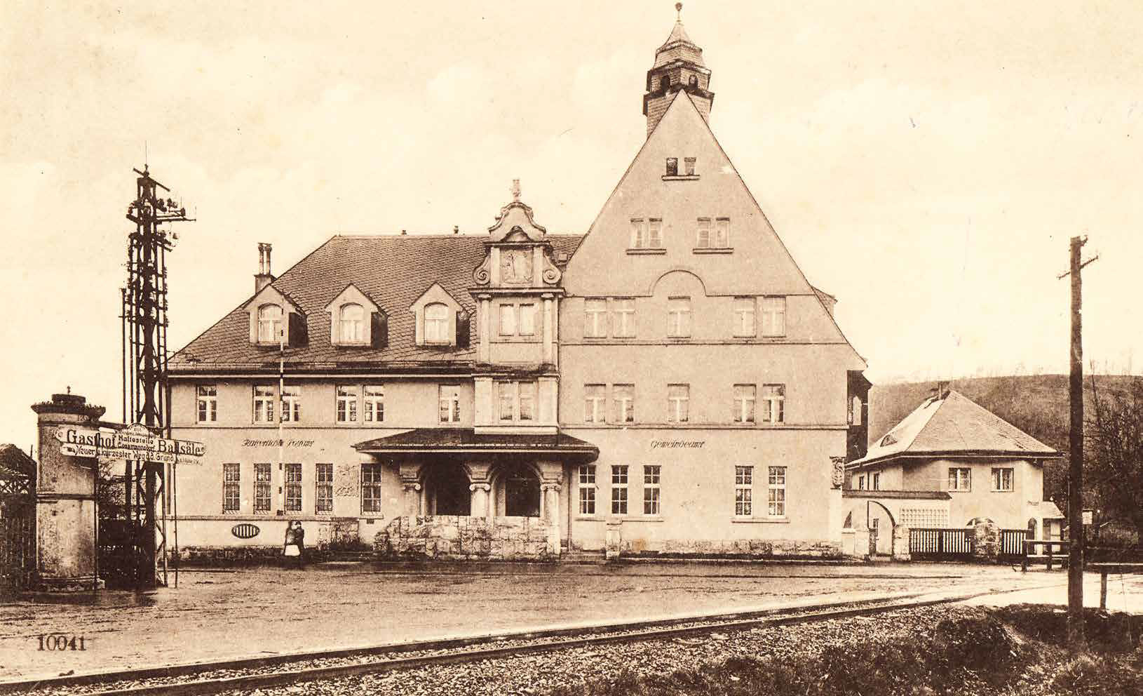 Ballsäle Cossmannsdorf historische Ansicht